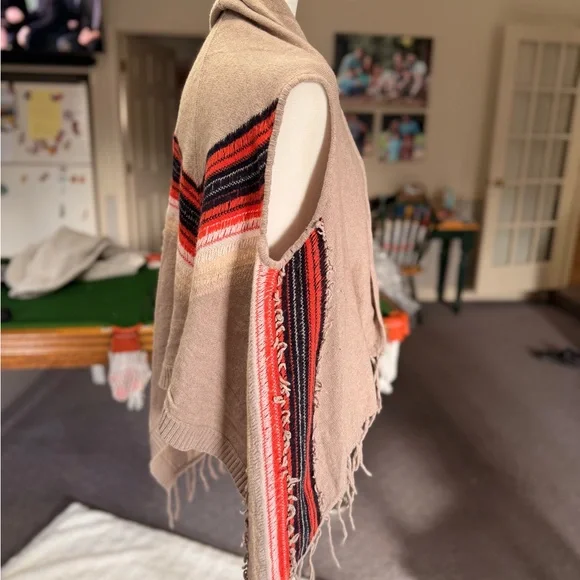 Women's Ella Moss boho Chevron Sweater Vest - Picture 2 of 4